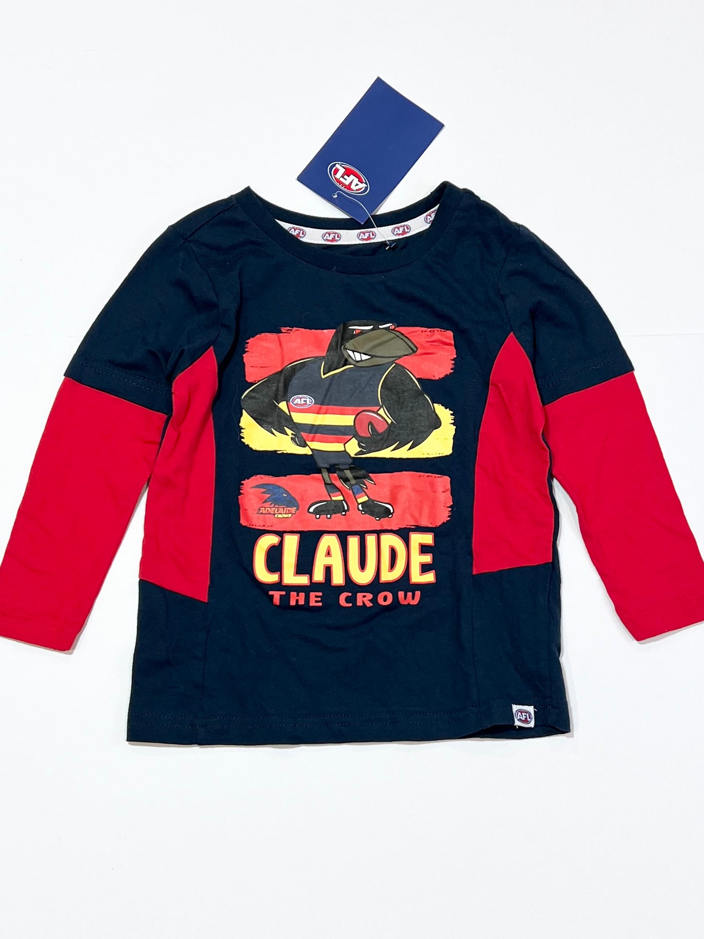 Adelaide Crows top brand new - Size 3