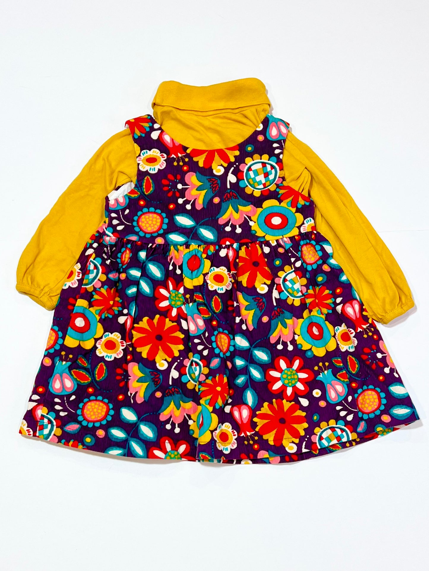 Corduroy dress set - Size 1