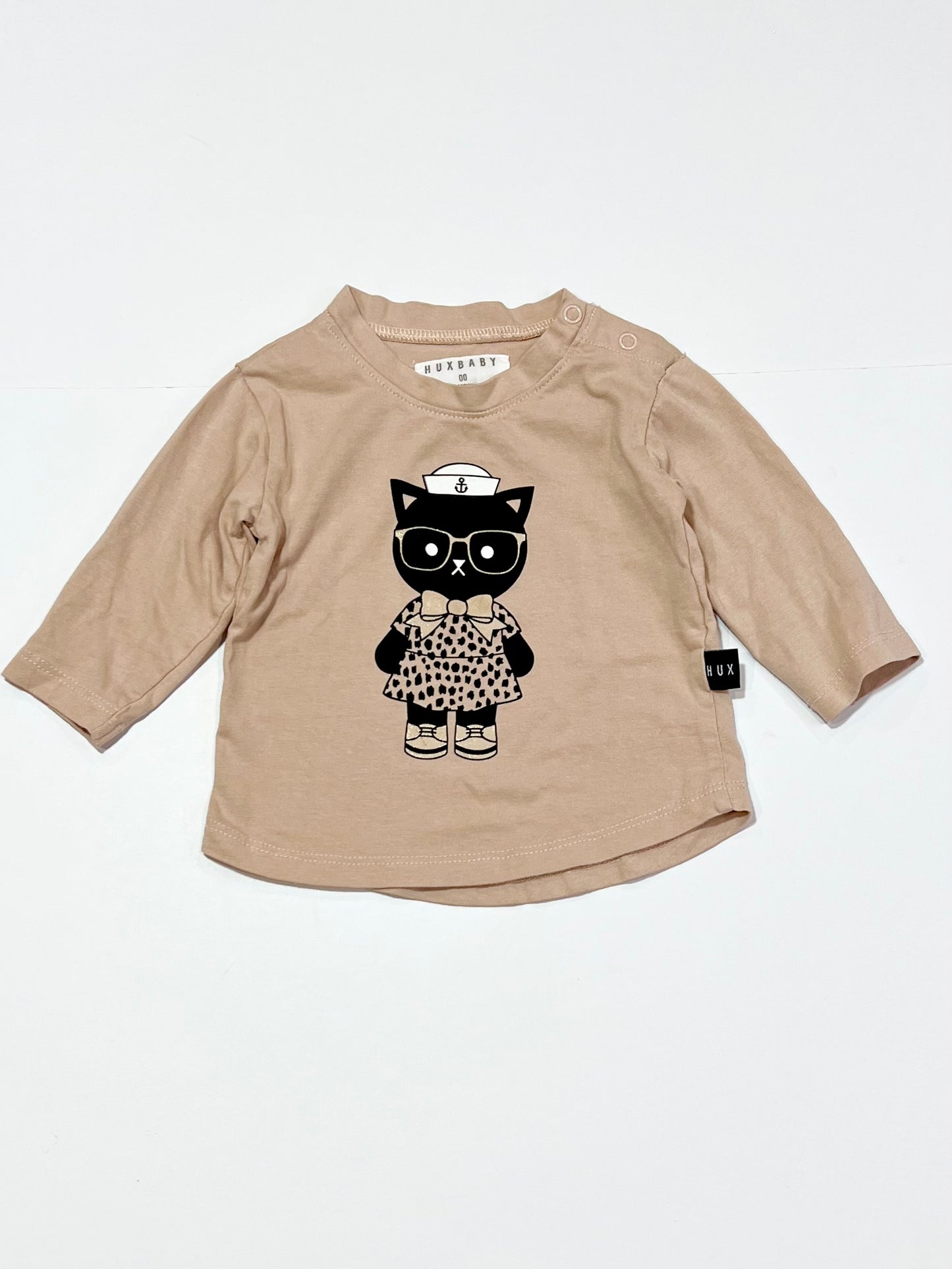 Glitter cat top - Size 00