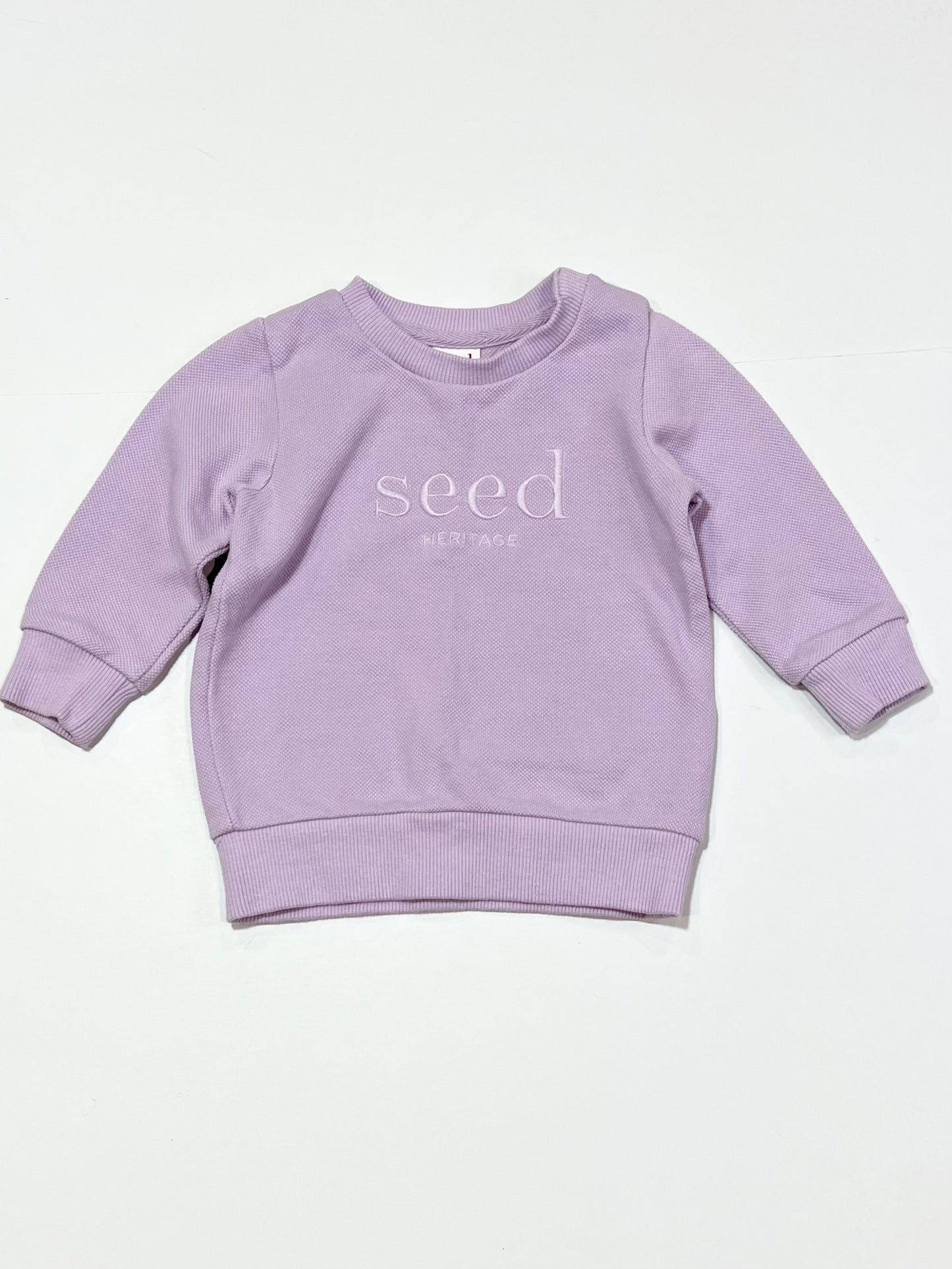 Purple logo sweater - Size 00