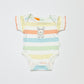 Striped bunny bodysuit - Size 0000