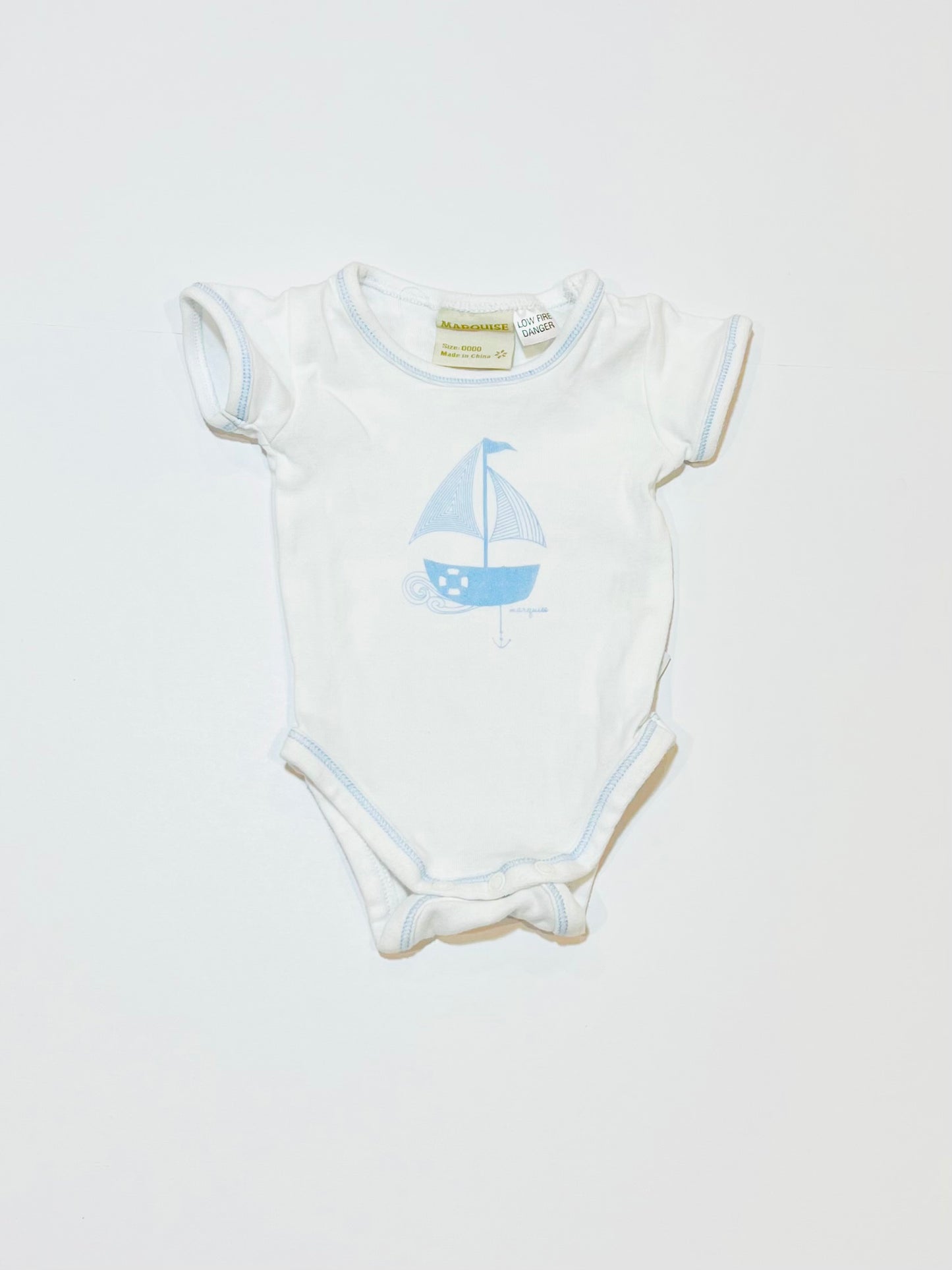 Sailboat bodysuit - Size 0000
