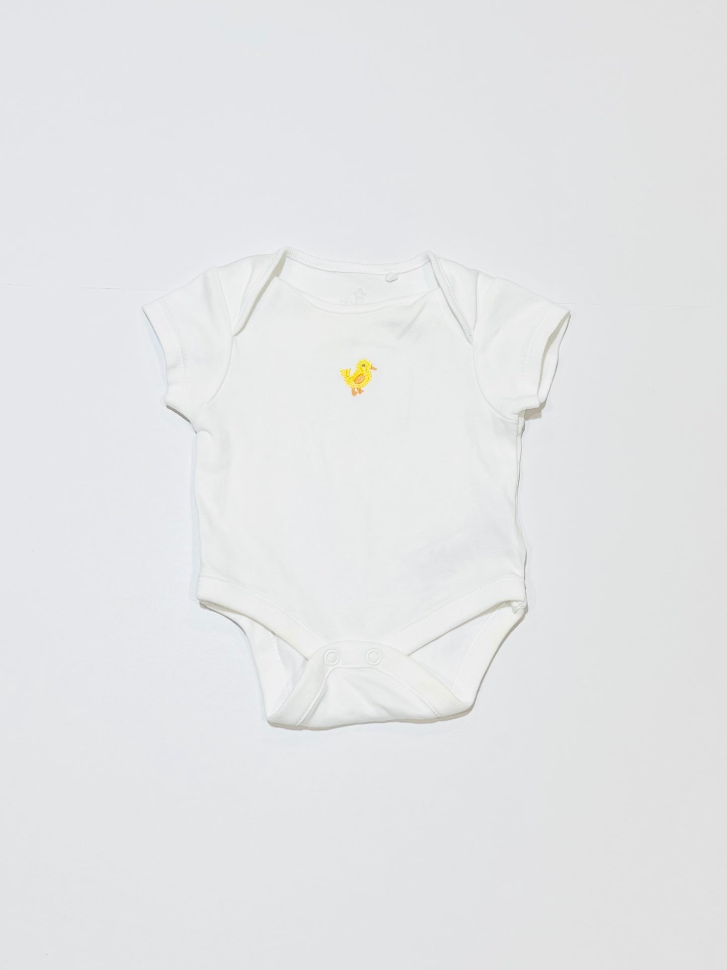 Yellow ducky bodysuit - Size 0000