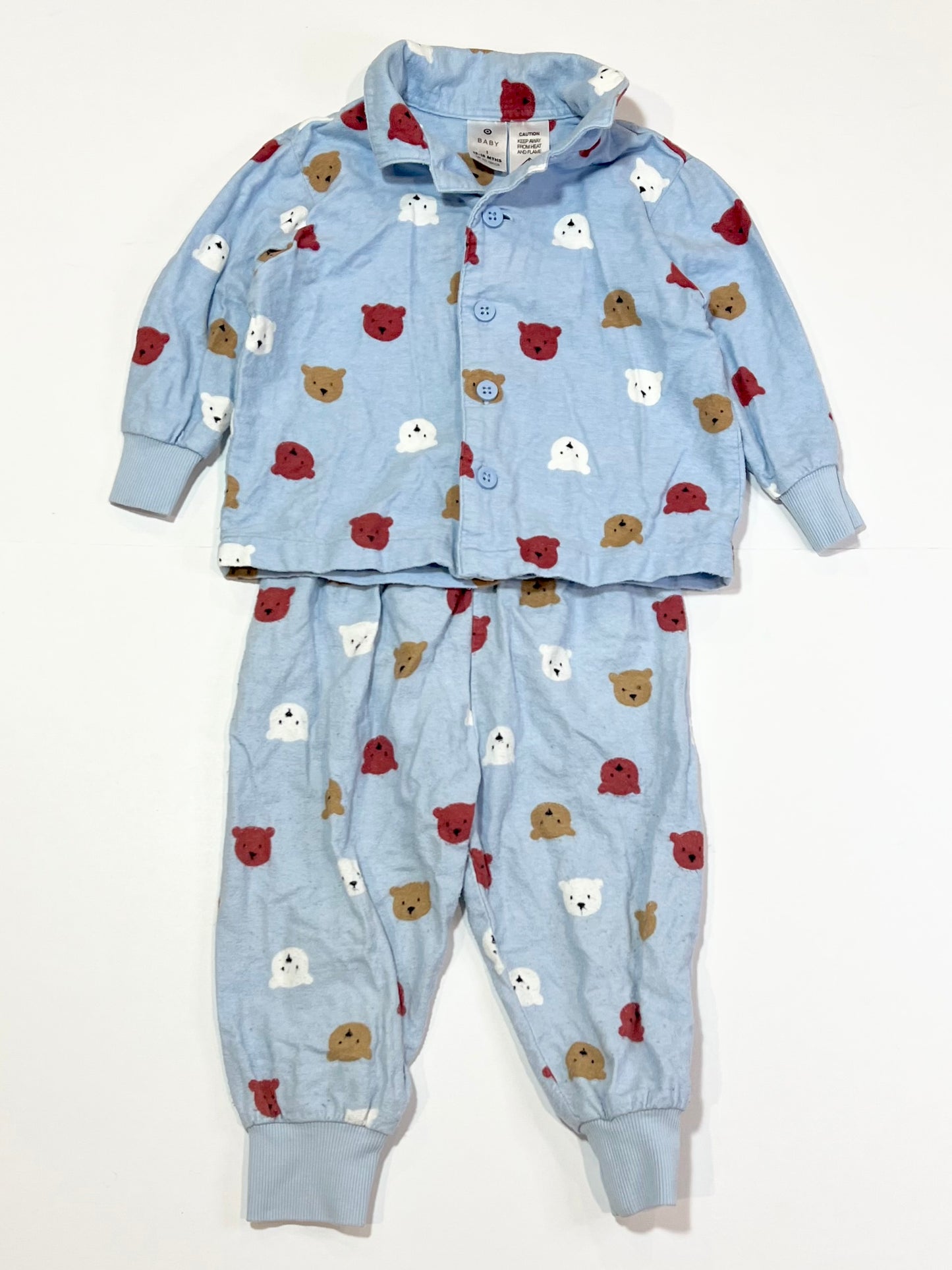 Flannelette pyjamas - Size 1