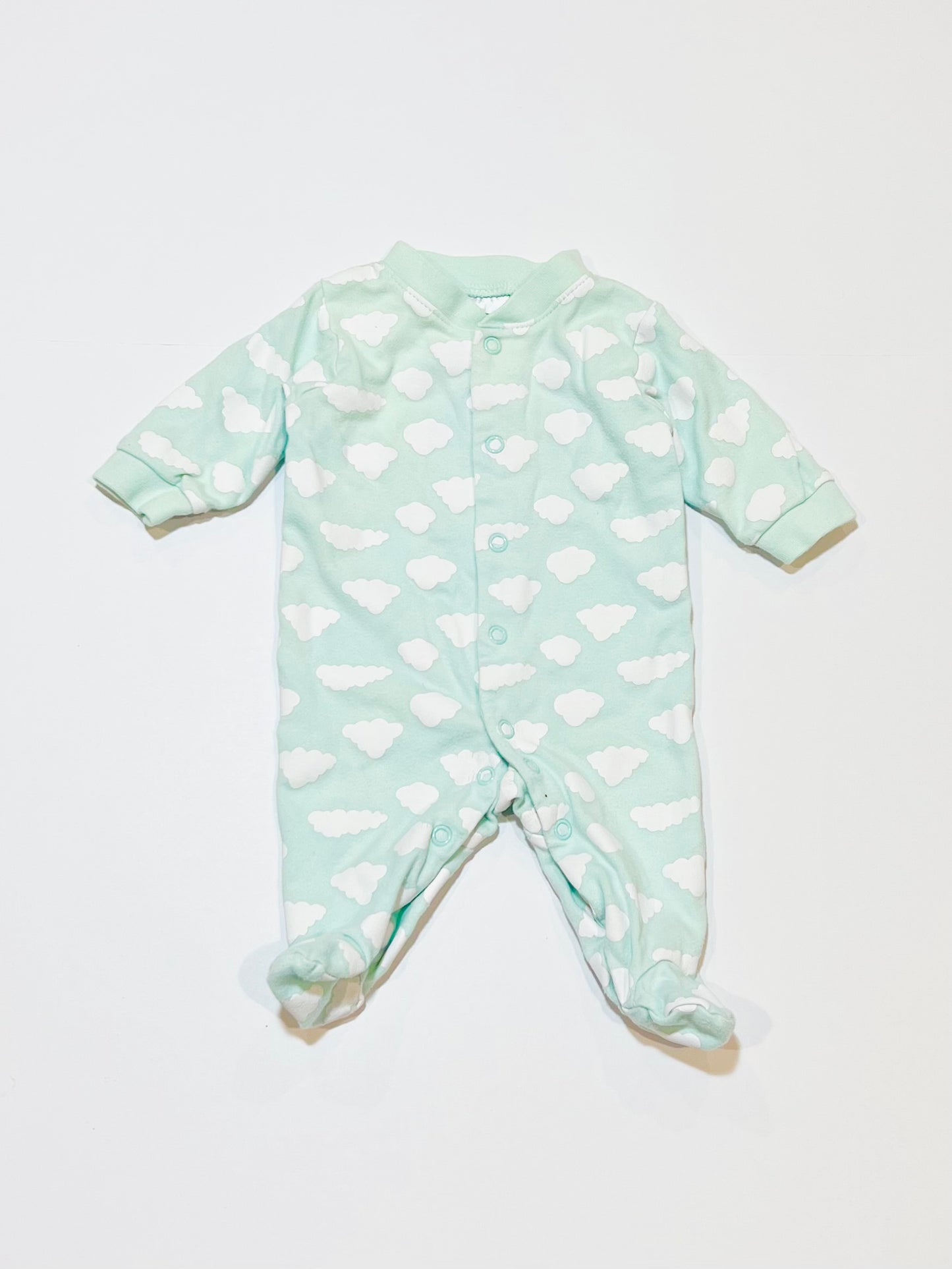 Green cloud onesie - Size 0000