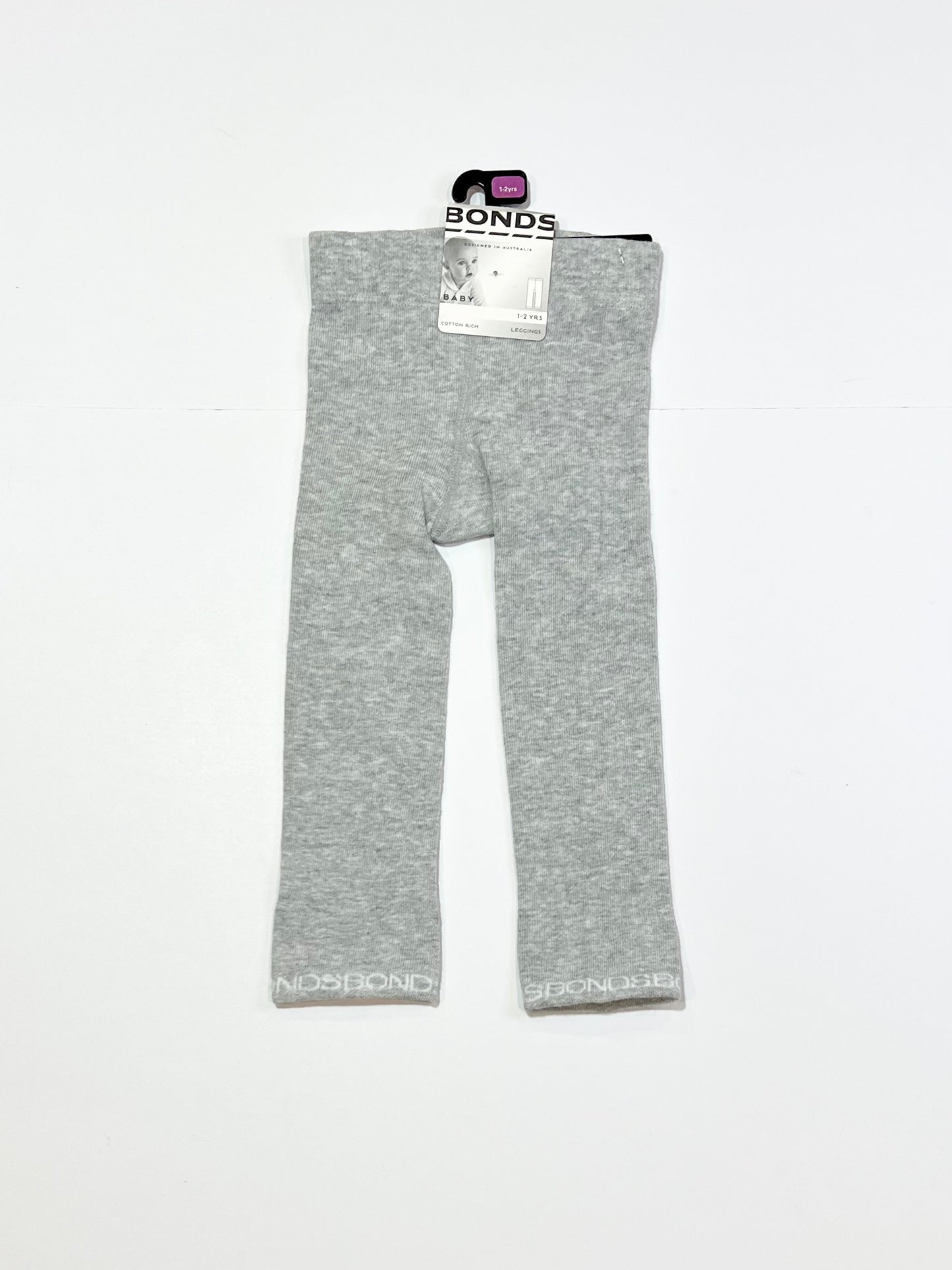 Grey leggings - Size 1-2