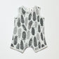 Grey feather romper - Size 0000