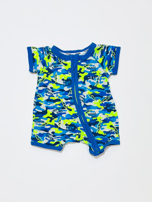 Lightening zip romper - Size 0000