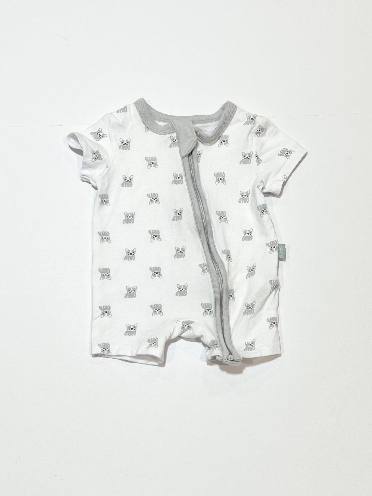 Puppy zip romper - Size 0000