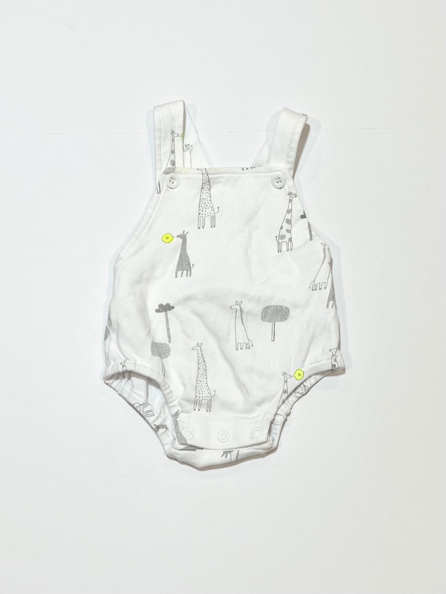 Giraffe romper - Size 0000