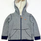 Striped sherpa hoodie - Size 4