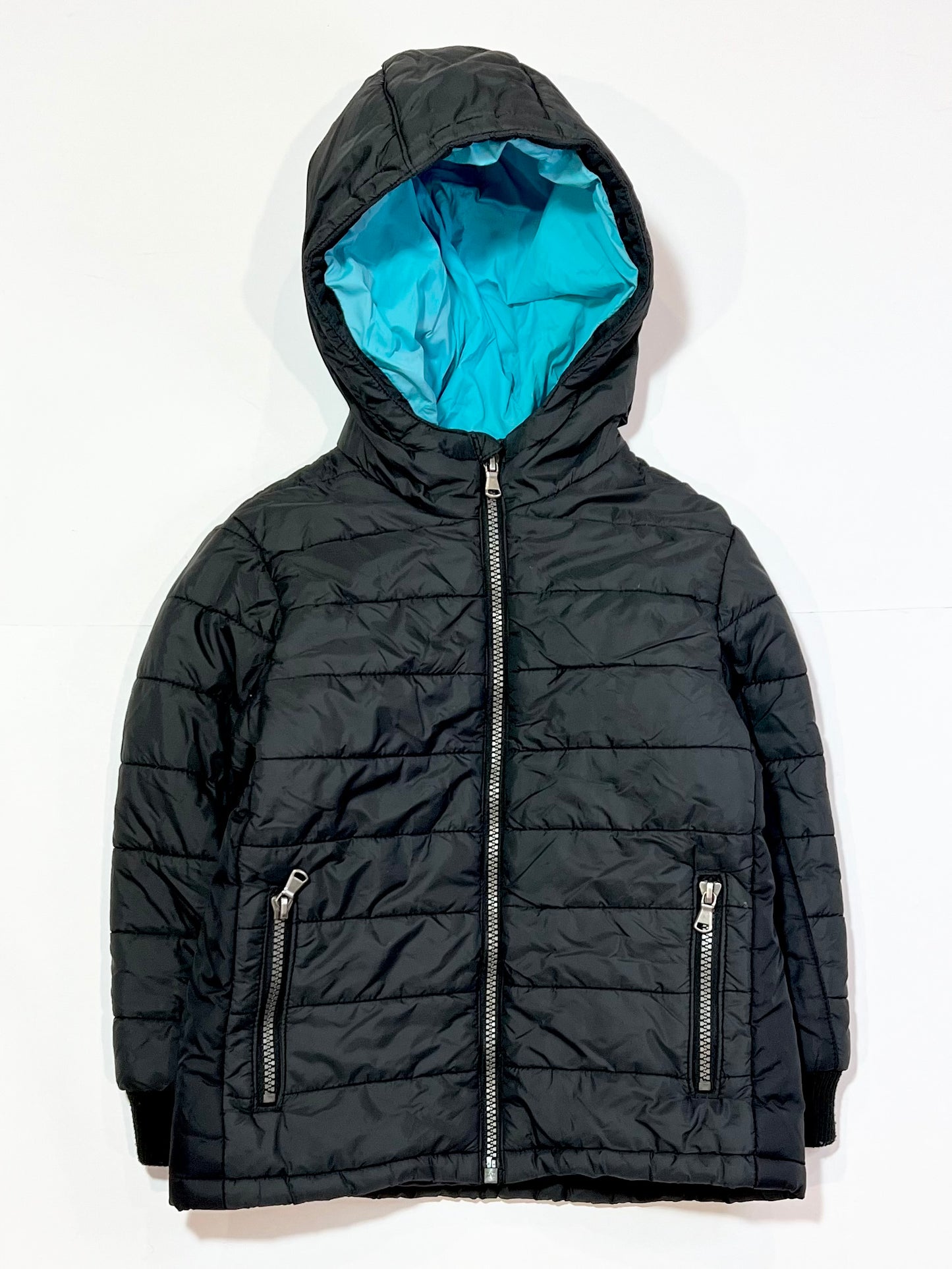 Black puffer jacket - Size 4