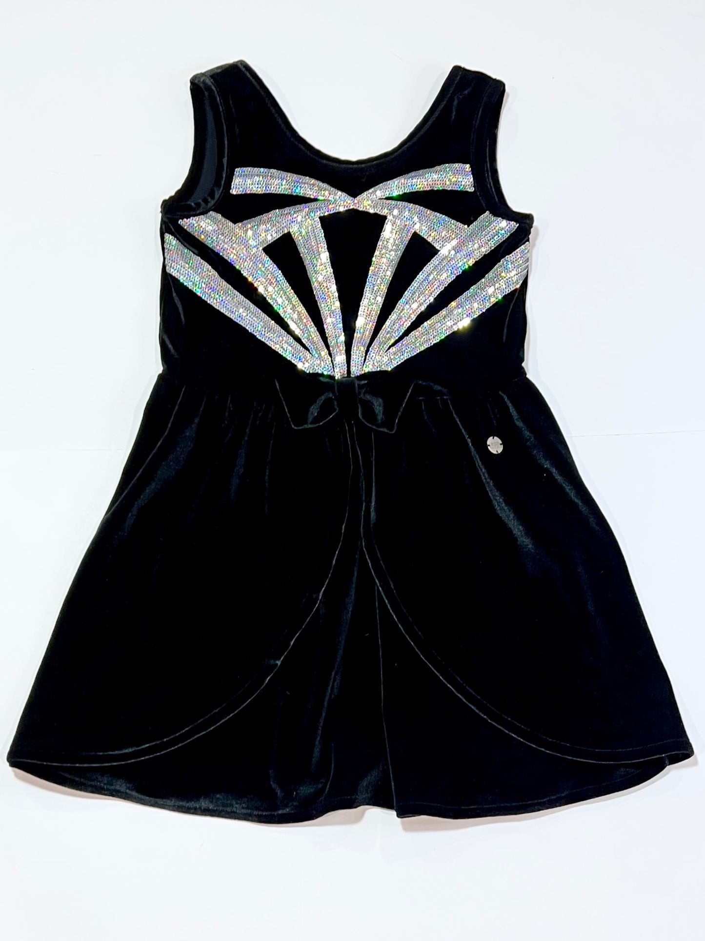 Sequined velour dress - Size 4