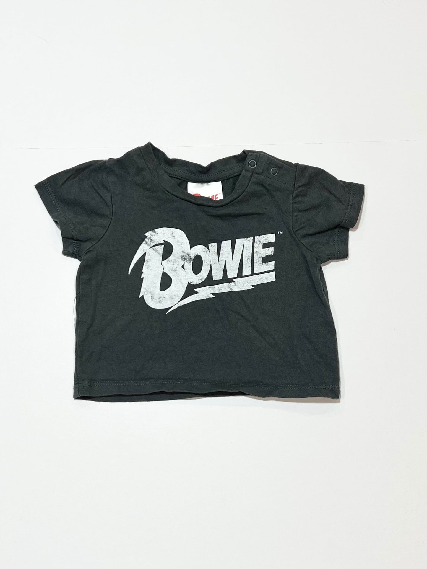 Grey Bowie tee - Size 000