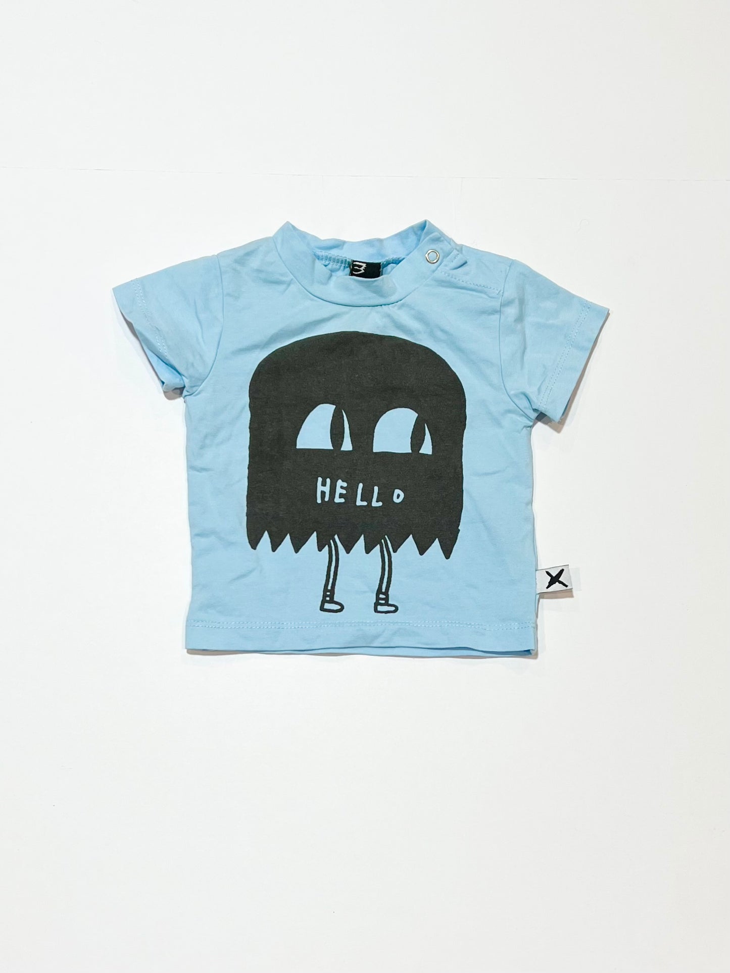 Blue monster tee - Size 000