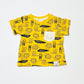 Yellow animals tee - Size 000