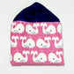 Whales hooded towel