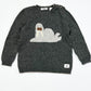 Grey walrus knit jumper - Size 2