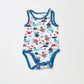 Pirate animals bodysuit - Size 000