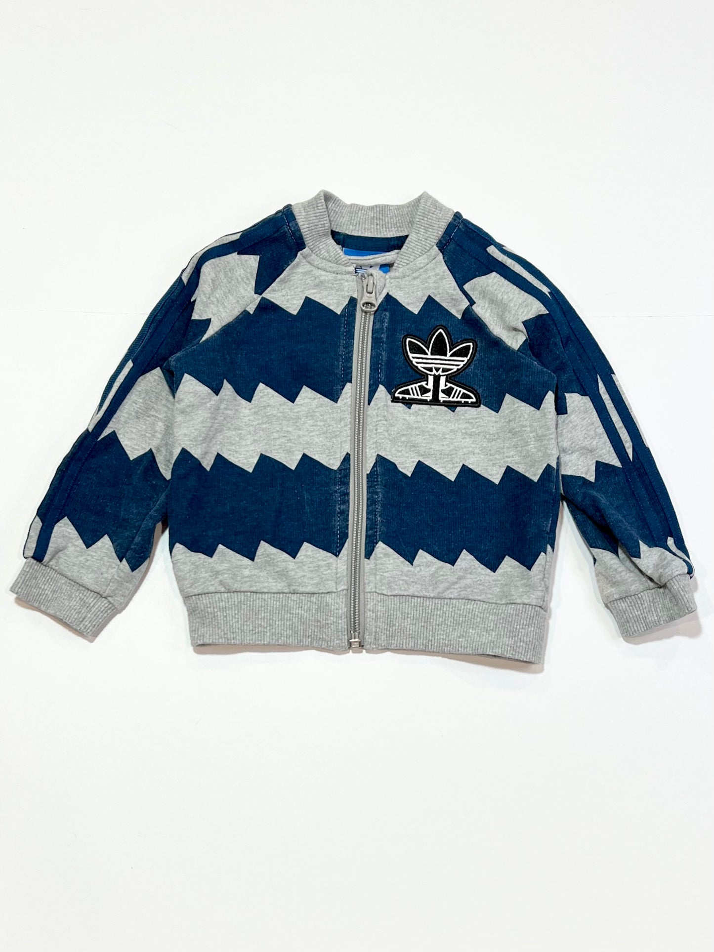 Zigzag zip sweater - Size 9-12 months