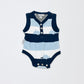 Striped whale bodysuit - Size 000