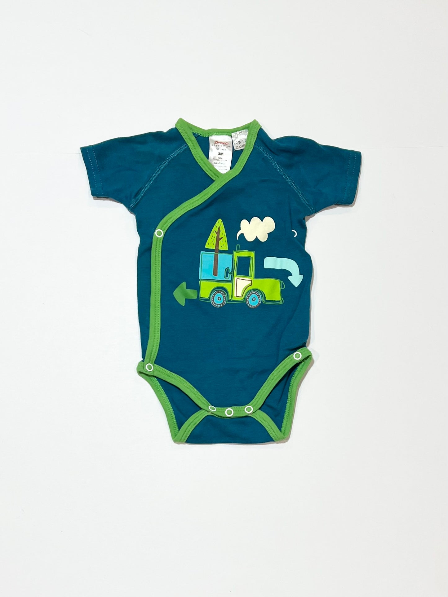Green truck bodysuit - Size 000