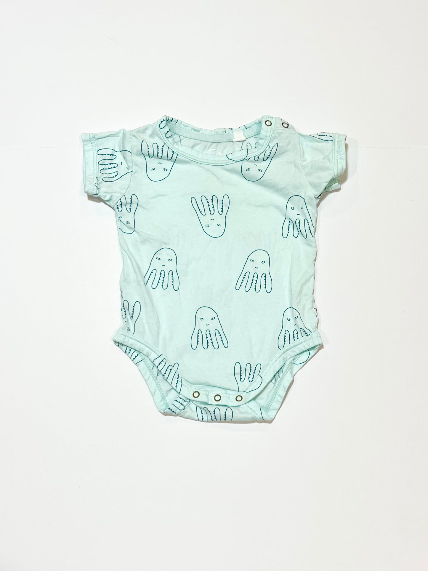 Blue octopus bodysuit - Size 000