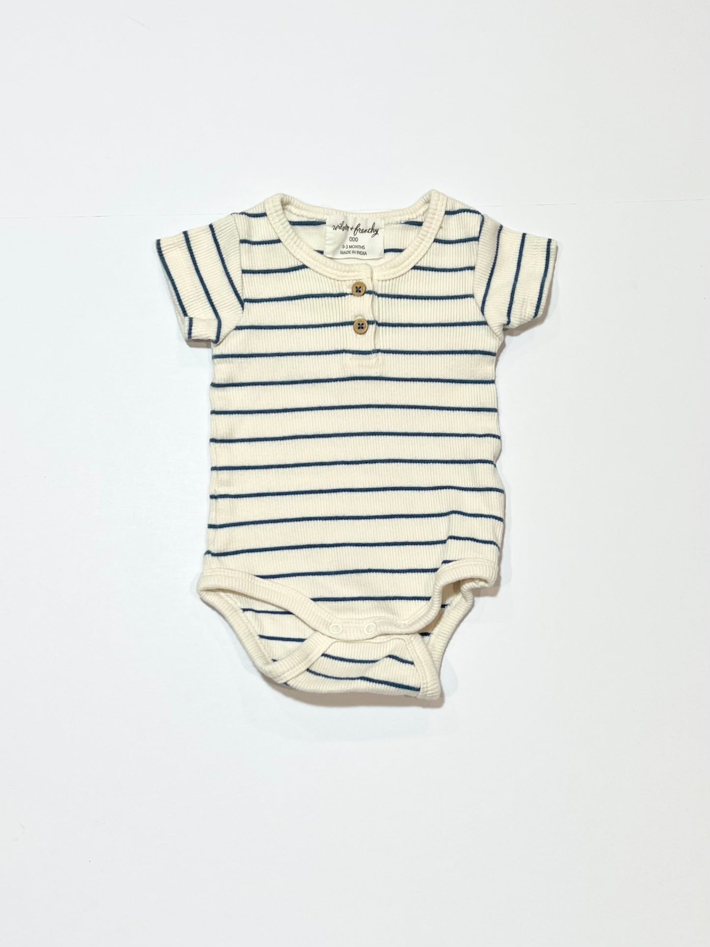 Ribbed henley bodysuit - Size 000
