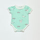 Green animals bodysuit - Size 000