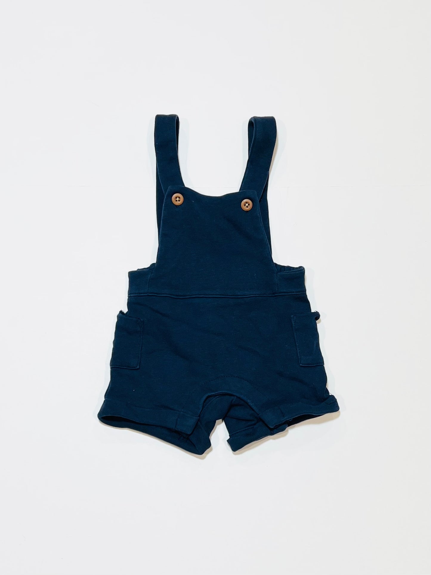 Navy jersey overalls - Size 000
