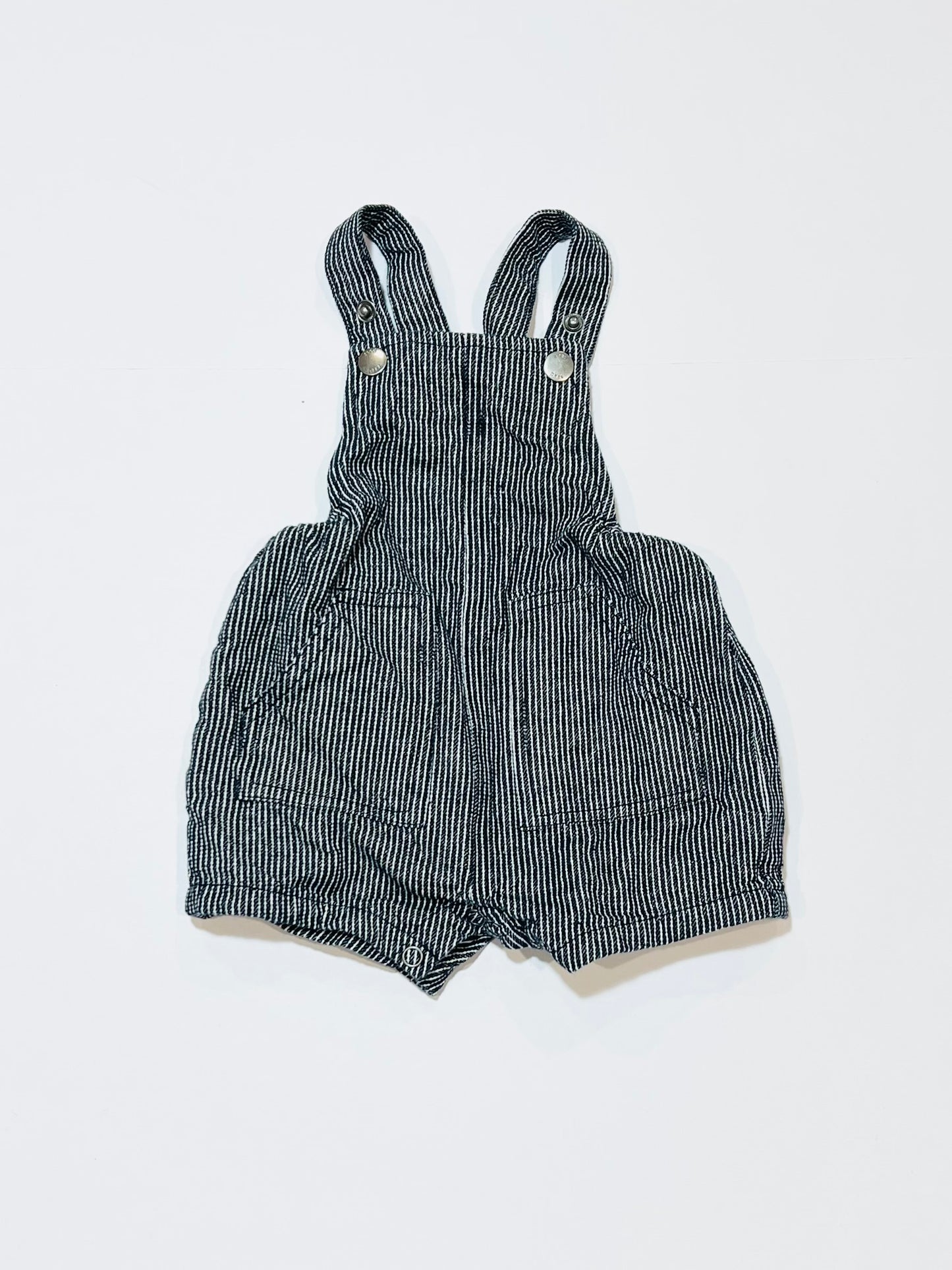Striped denim overalls - Size 000