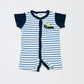 Striped boat romper - Size 000