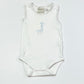 Blue giraffe bodysuit - Size 0