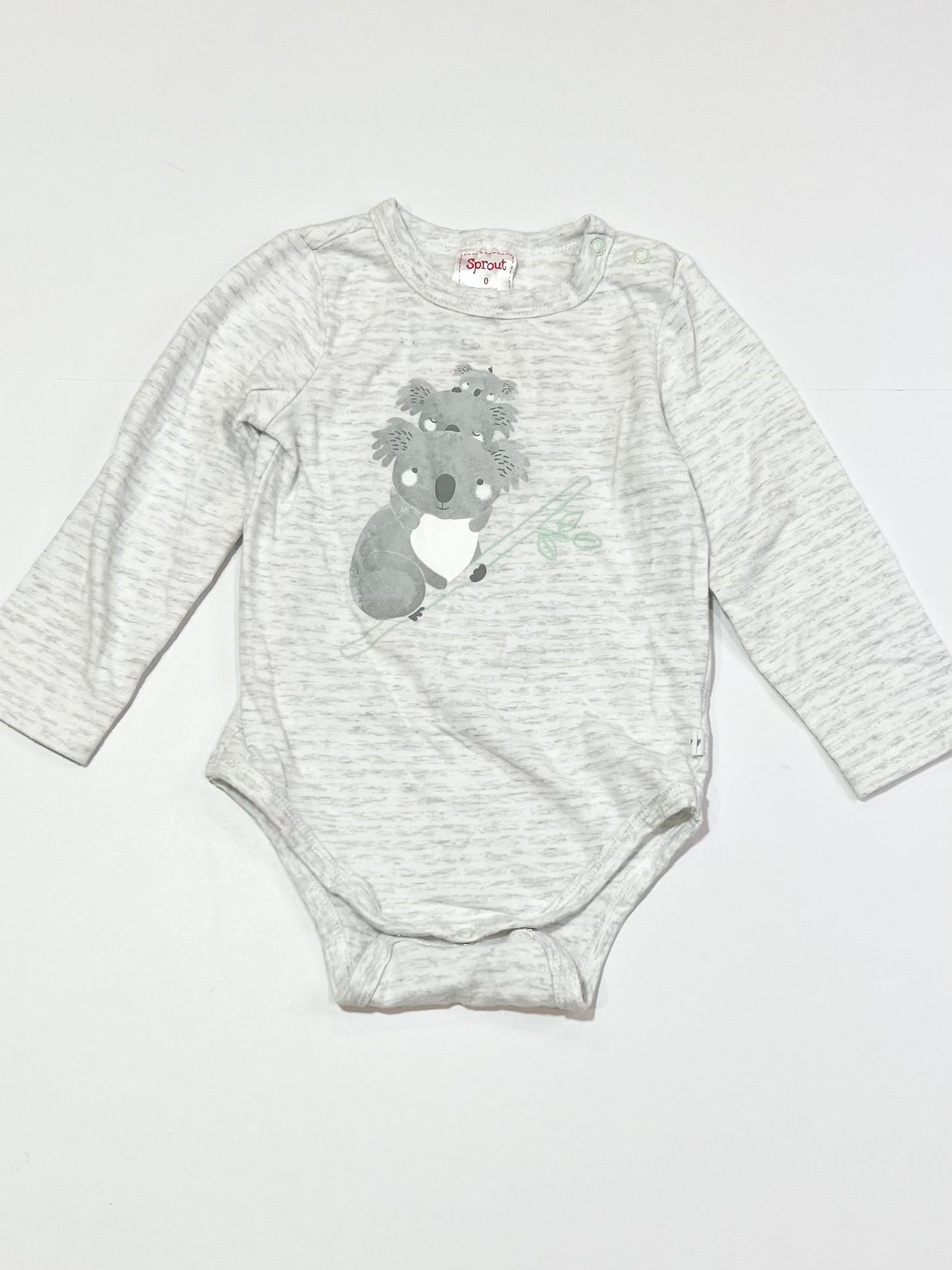Grey koala bodysuit - Size 0
