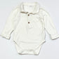 White collared bodysuit - Size 9-12 months