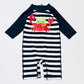 Striped crab swim suit - Size 00