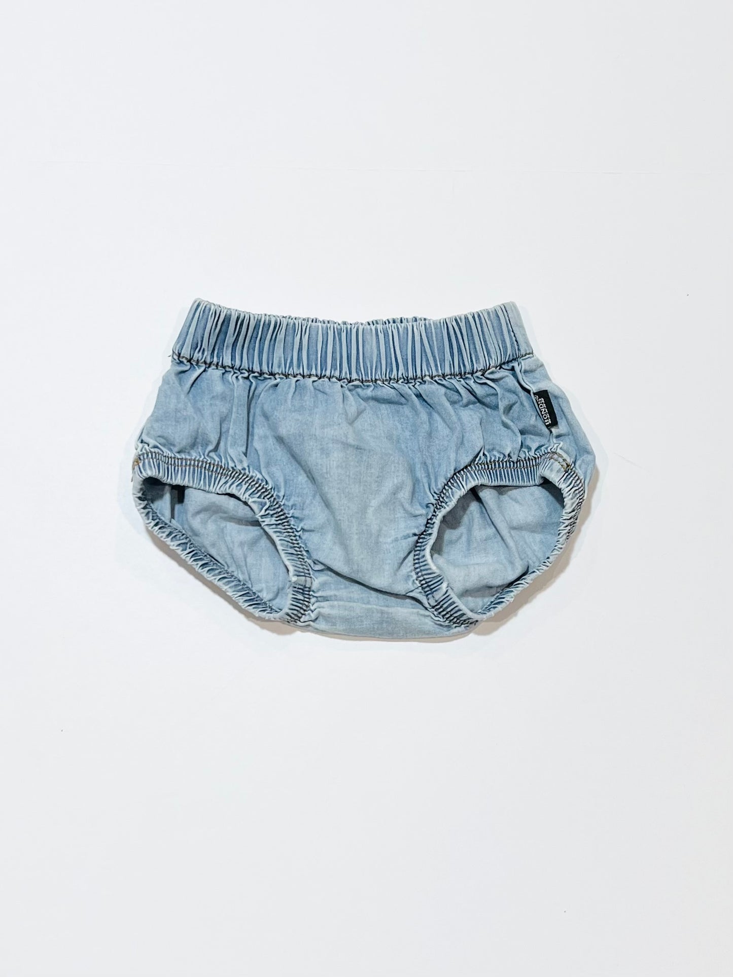 Chambray nappy cover - Size 00
