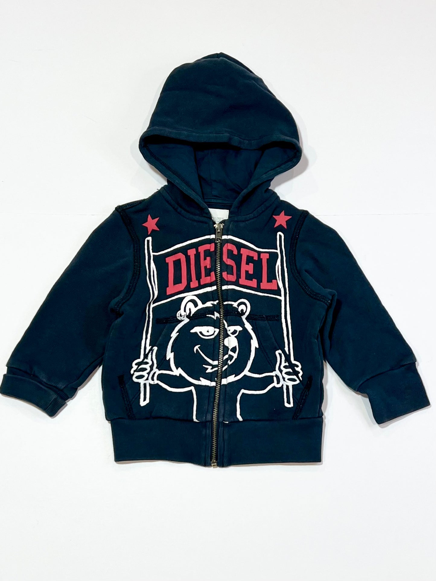 Navy zip hoodie - Size 0