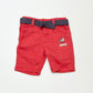Red denim shorts - Size 00