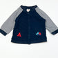 Navy jersey jacket - Size 0