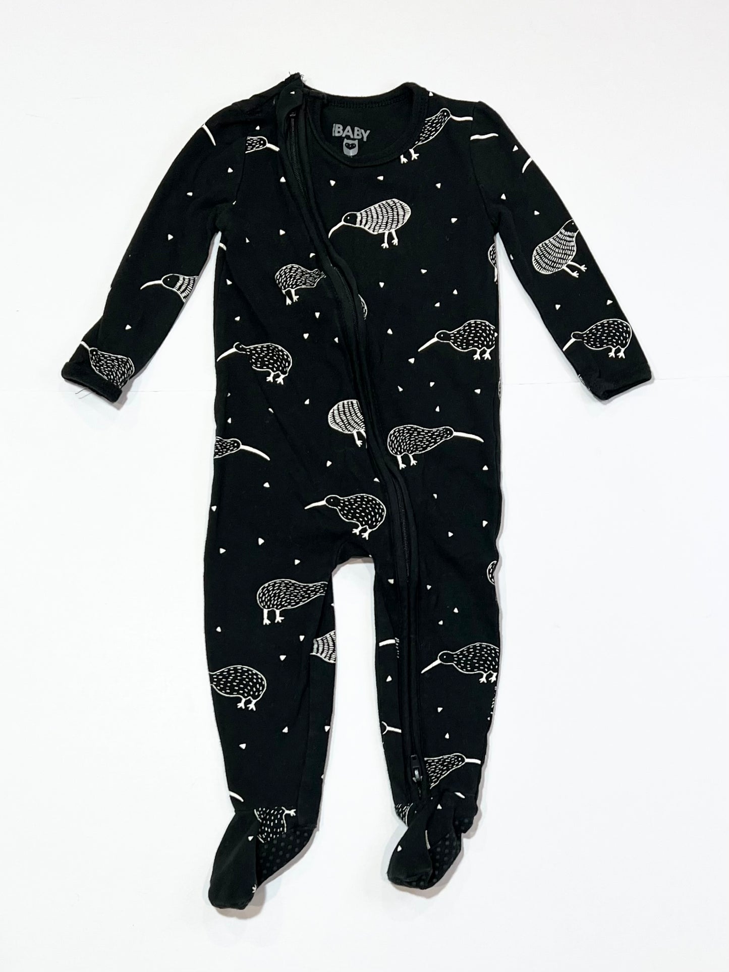 Kiwi zip onesie - Size 0