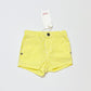 Yellow gingham shorts brand new - Size 00