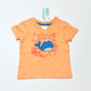 Orange whale tee brand new - Size 00