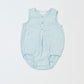 Blue organic cotton romper - Size 00