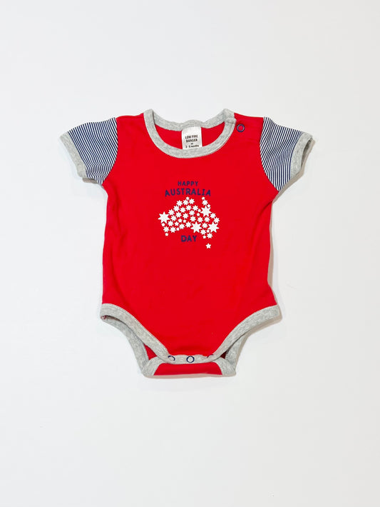 Australia Day bodysuit - Size 00