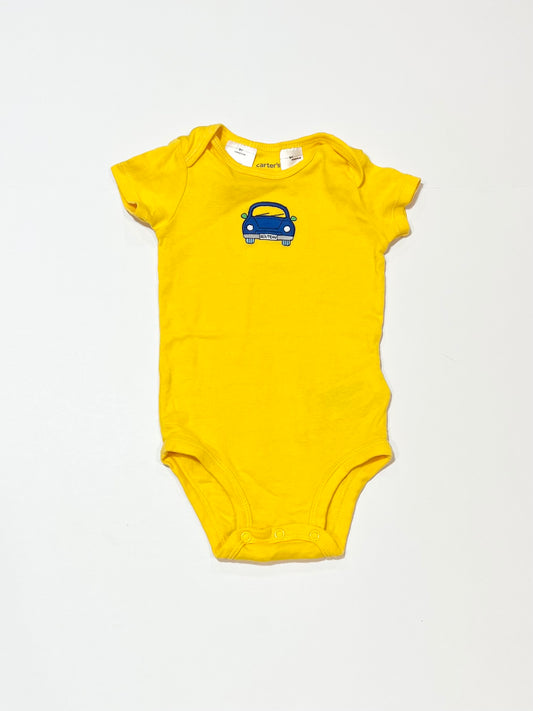 Yellow car bodysuit - Size 00