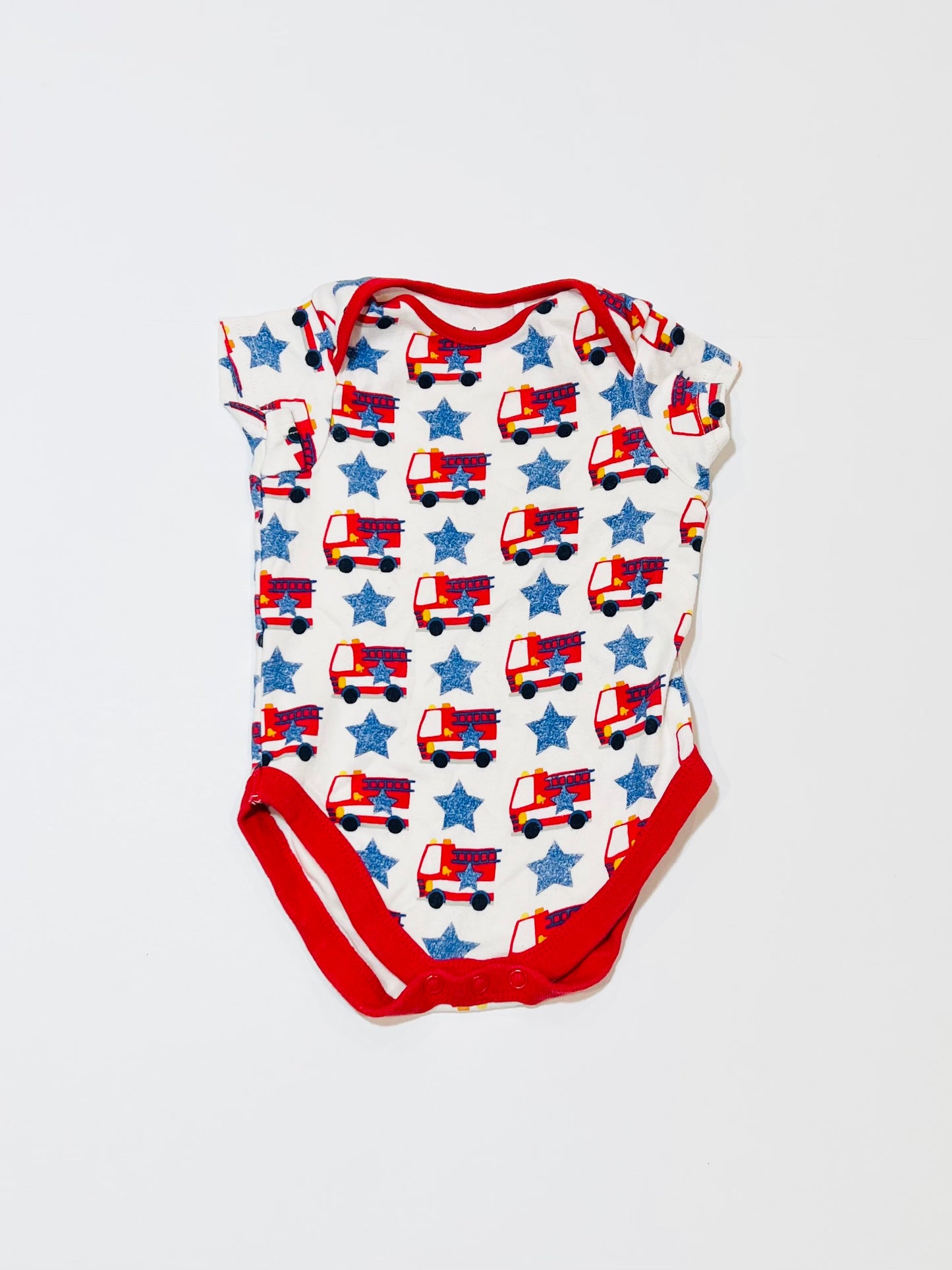 Fire truck bodysuit - Size 00