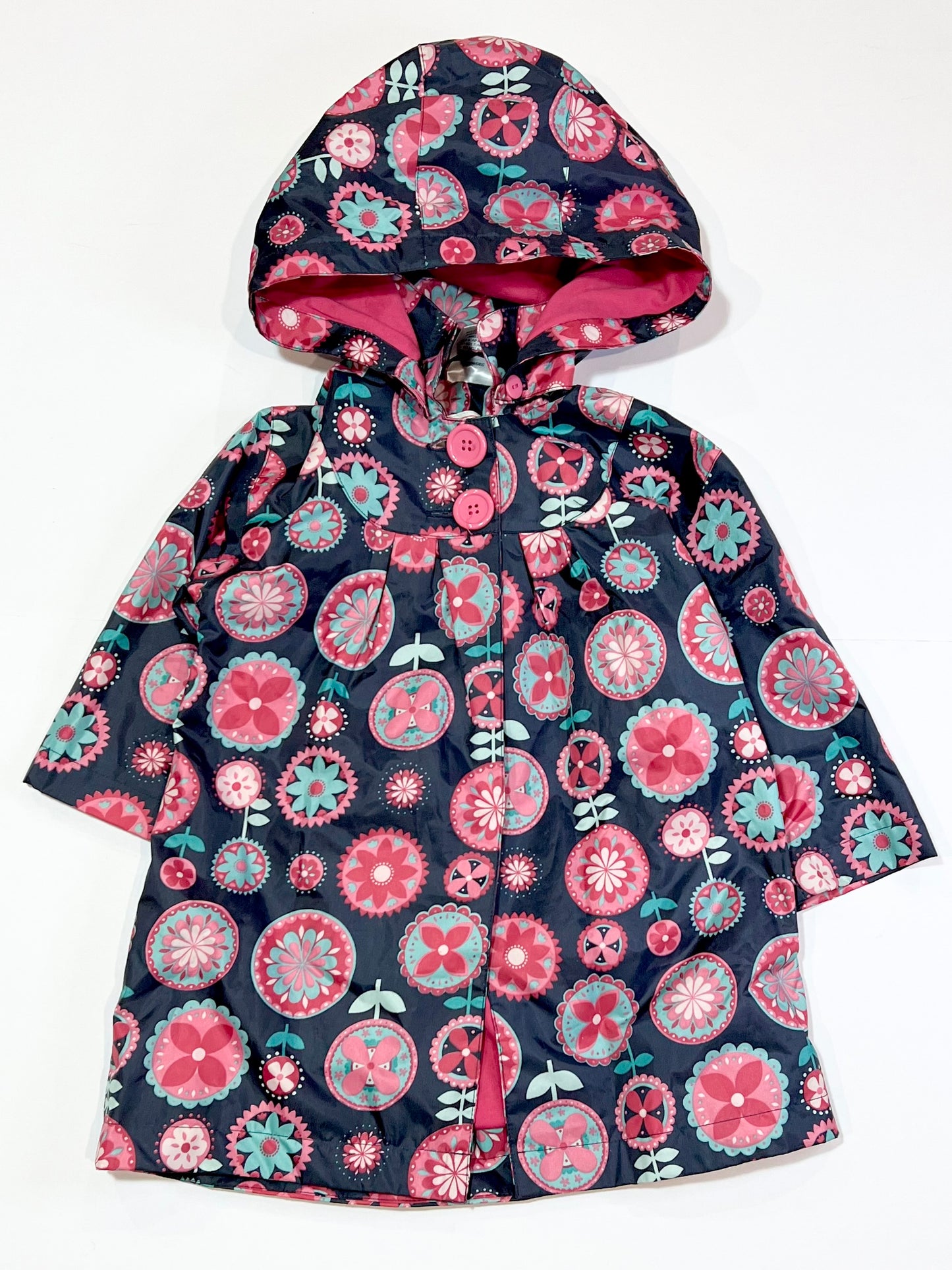 Floral rain jacket - Size 2