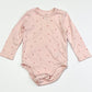 Pink hearts bodysuit - Size 9-12 months