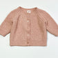 Pink cardigan - Size 0